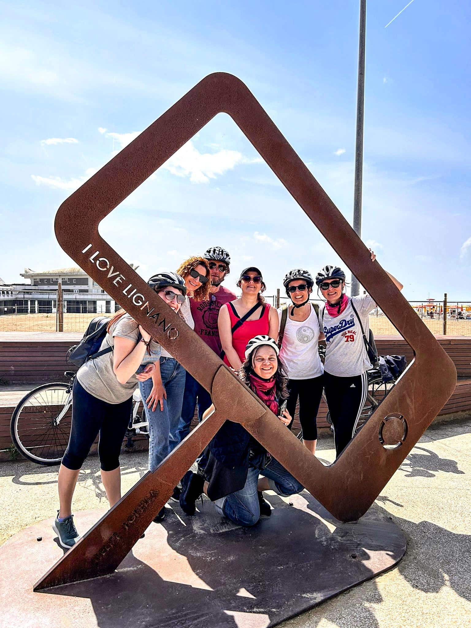 In bici a Lignano In bici a Lignano