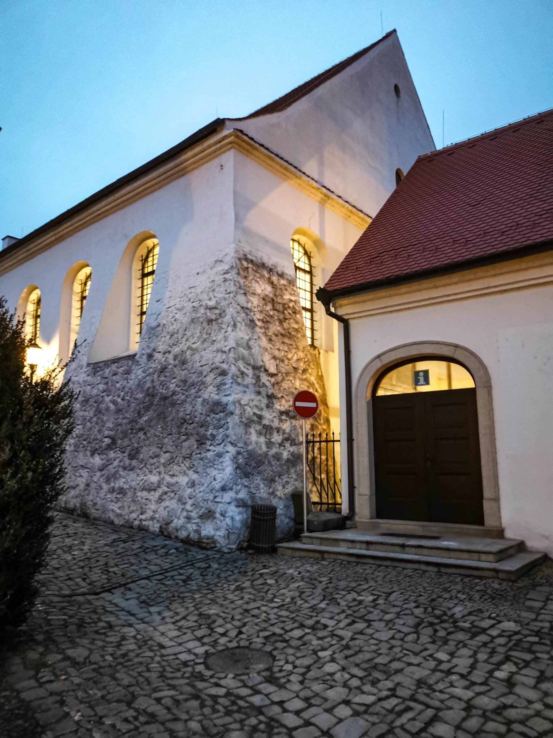 La sinagoga di Třebíč La sinagoga di Třebíč