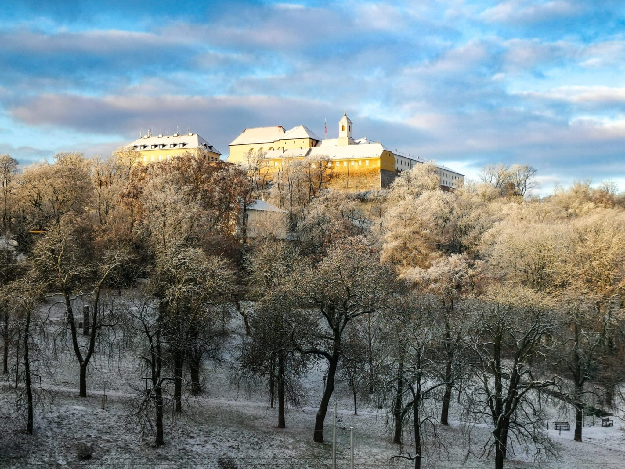 Vista sulla fortezza dello Spielberg Vista sulla fortezza dello Spielberg