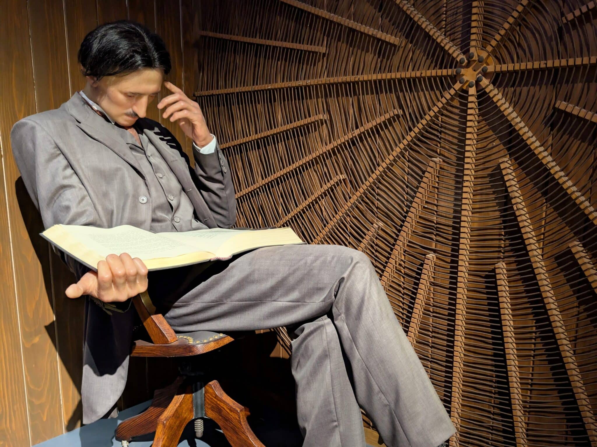 Nel museo di Nikola Tesla Nel museo di Nikola Tesla