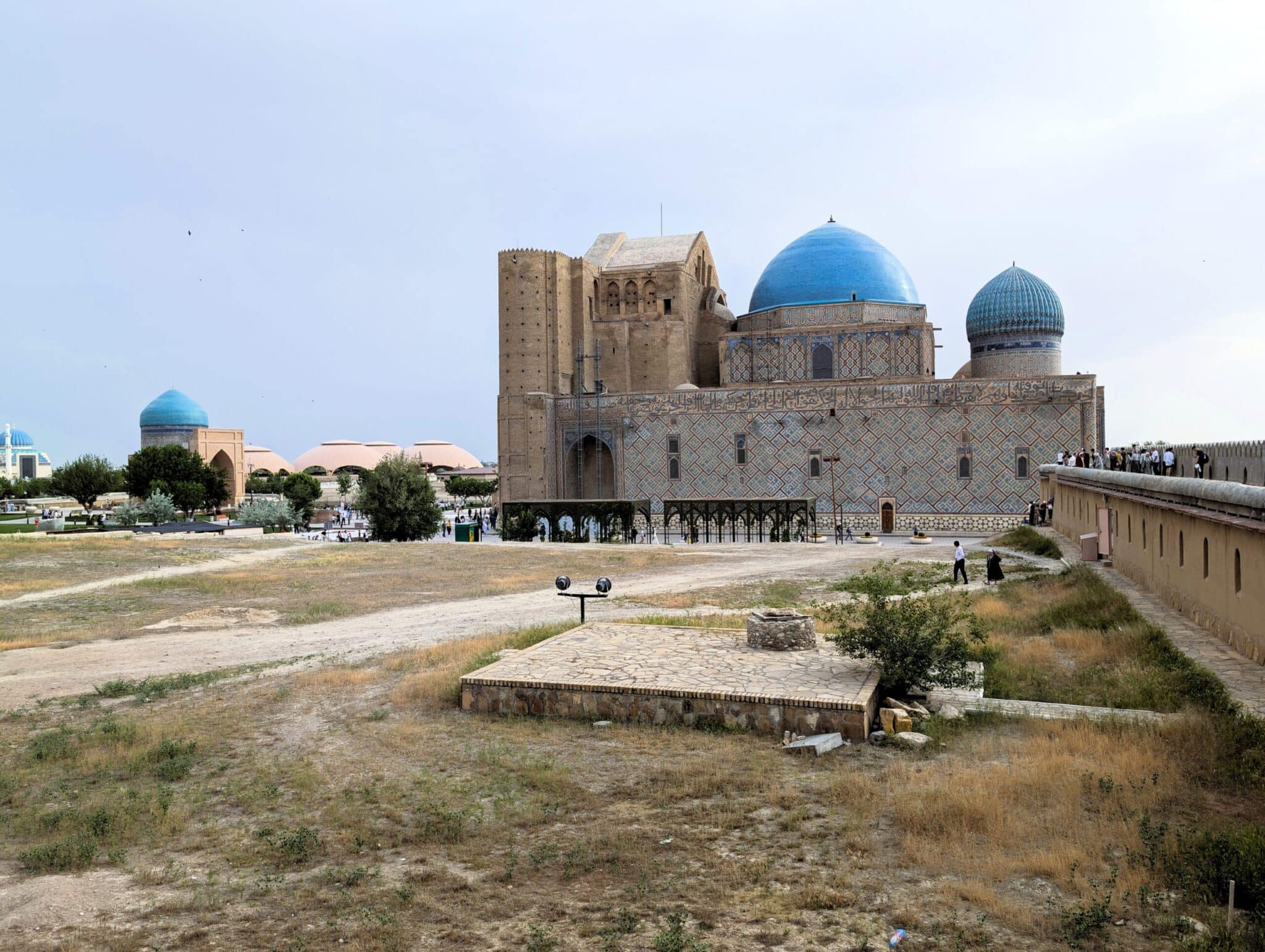 Il mausoleo di Turkistan Il mausoleo di Turkistan