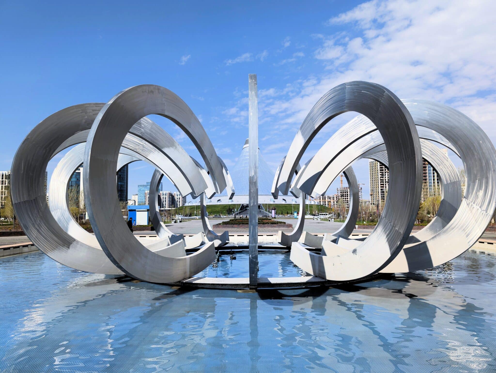 La fontana del Parco degli Innamorati La fontana del Parco degli Innamorati