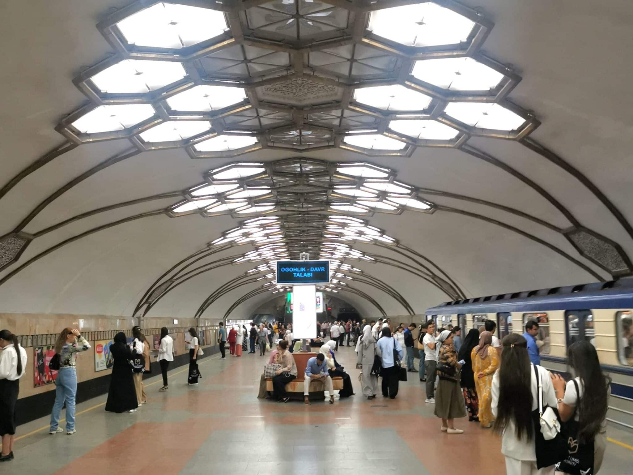 La metropolitana di Taskent La metropolitana di Taskent