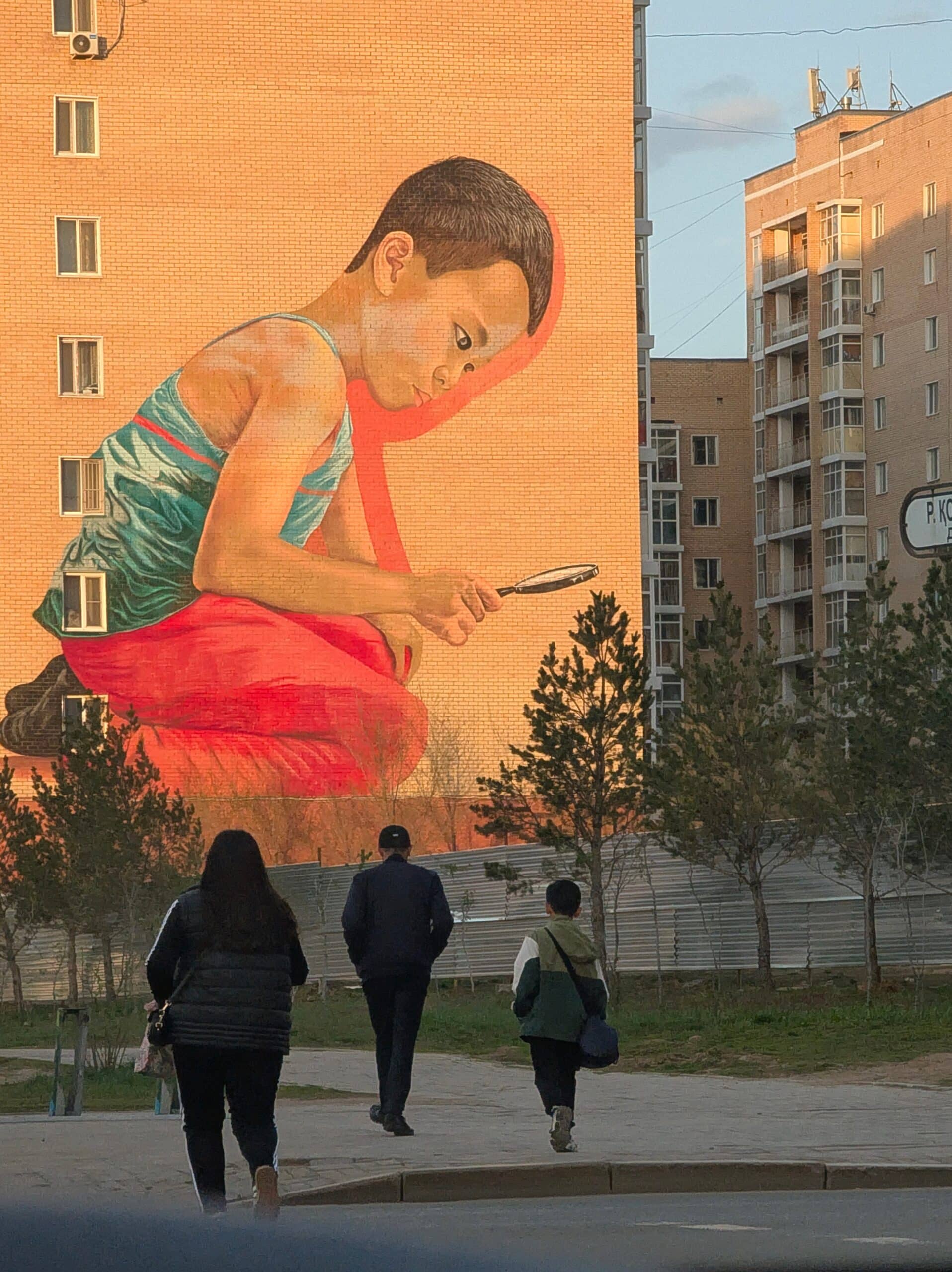 Street art di Astana Street art di Astana