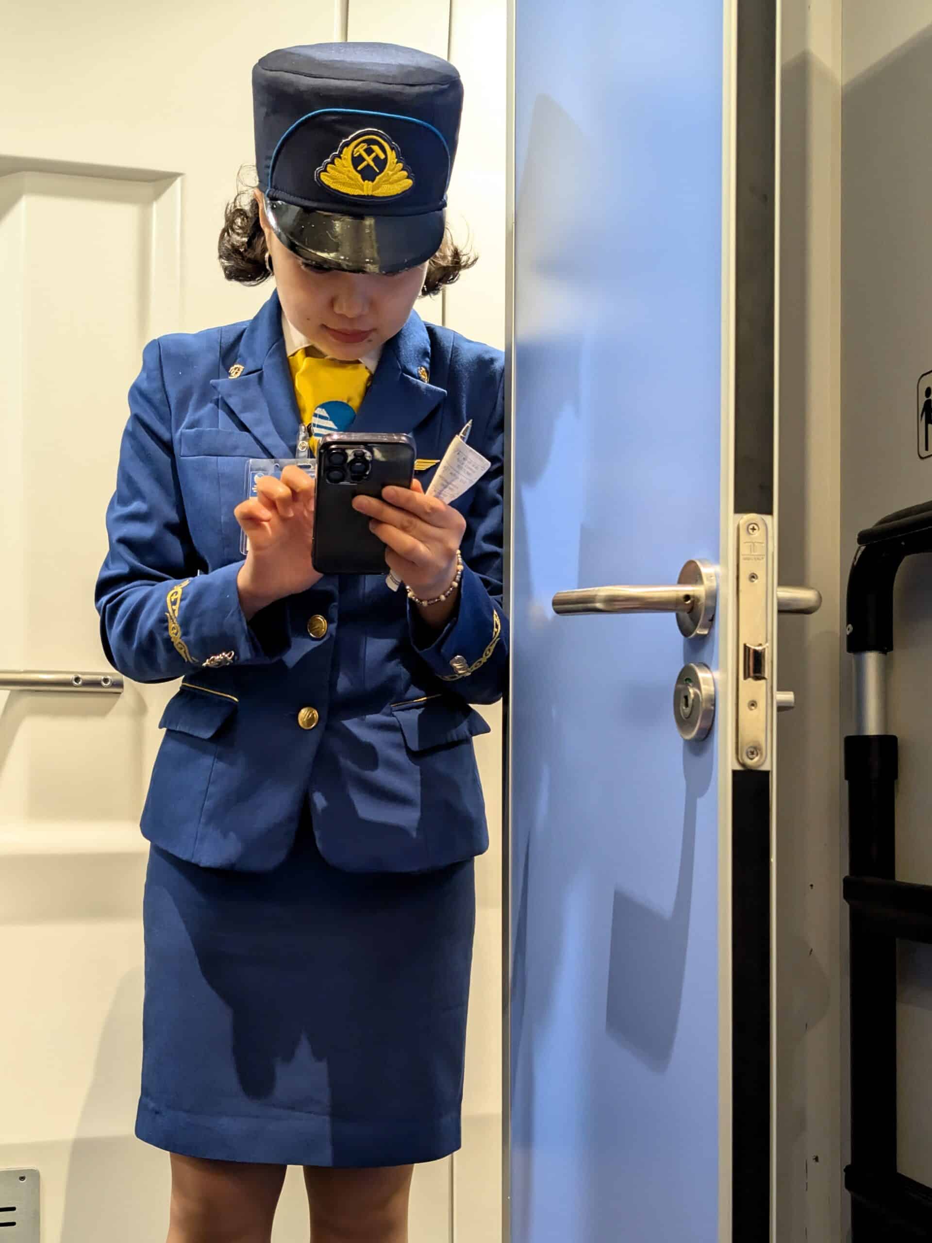 Sul treno da Astana ad Almaty Sul treno da Astana ad Almaty