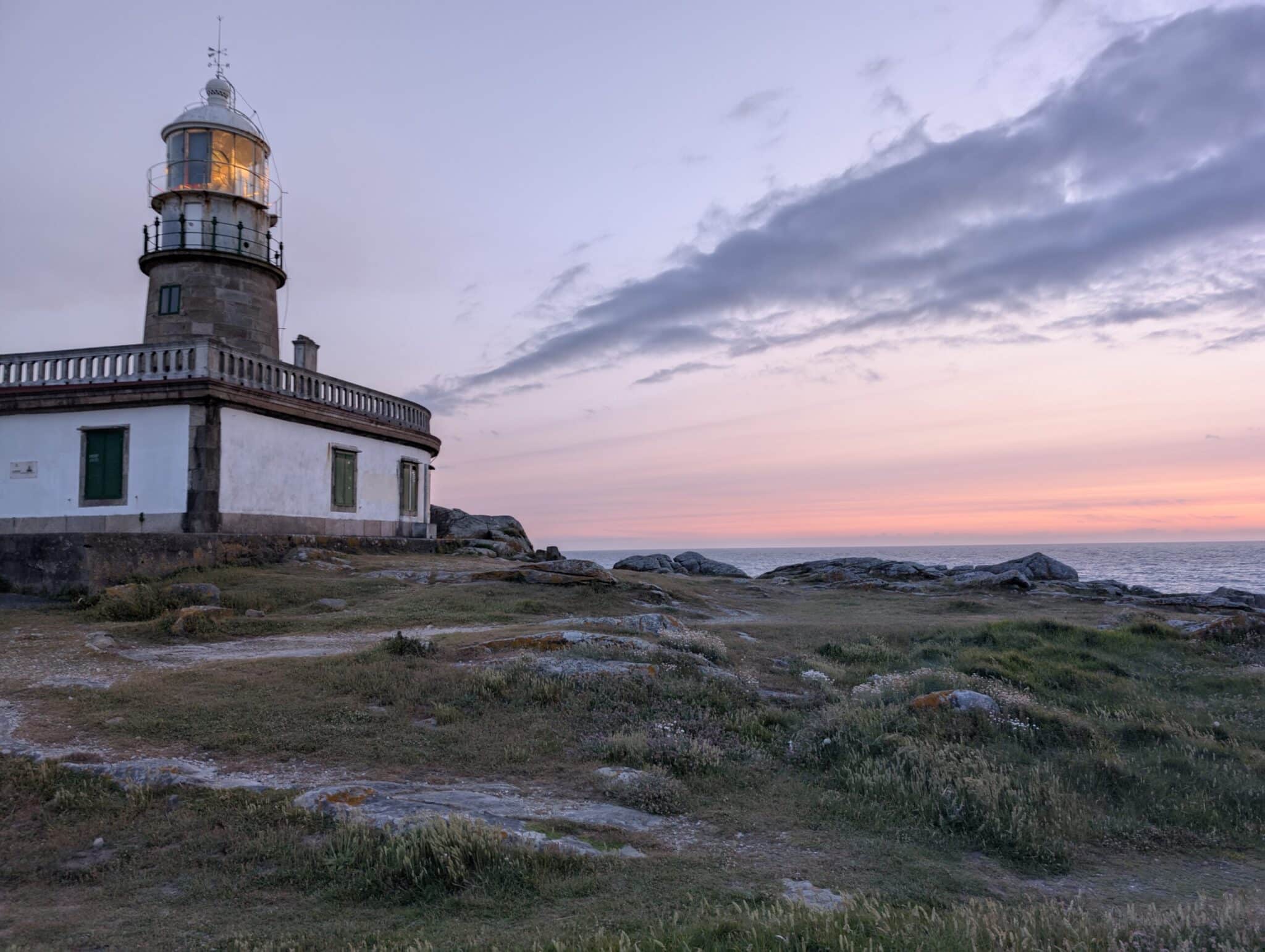 Tramonto al faro do Corrubedo Tramonto al faro do Corrubedo