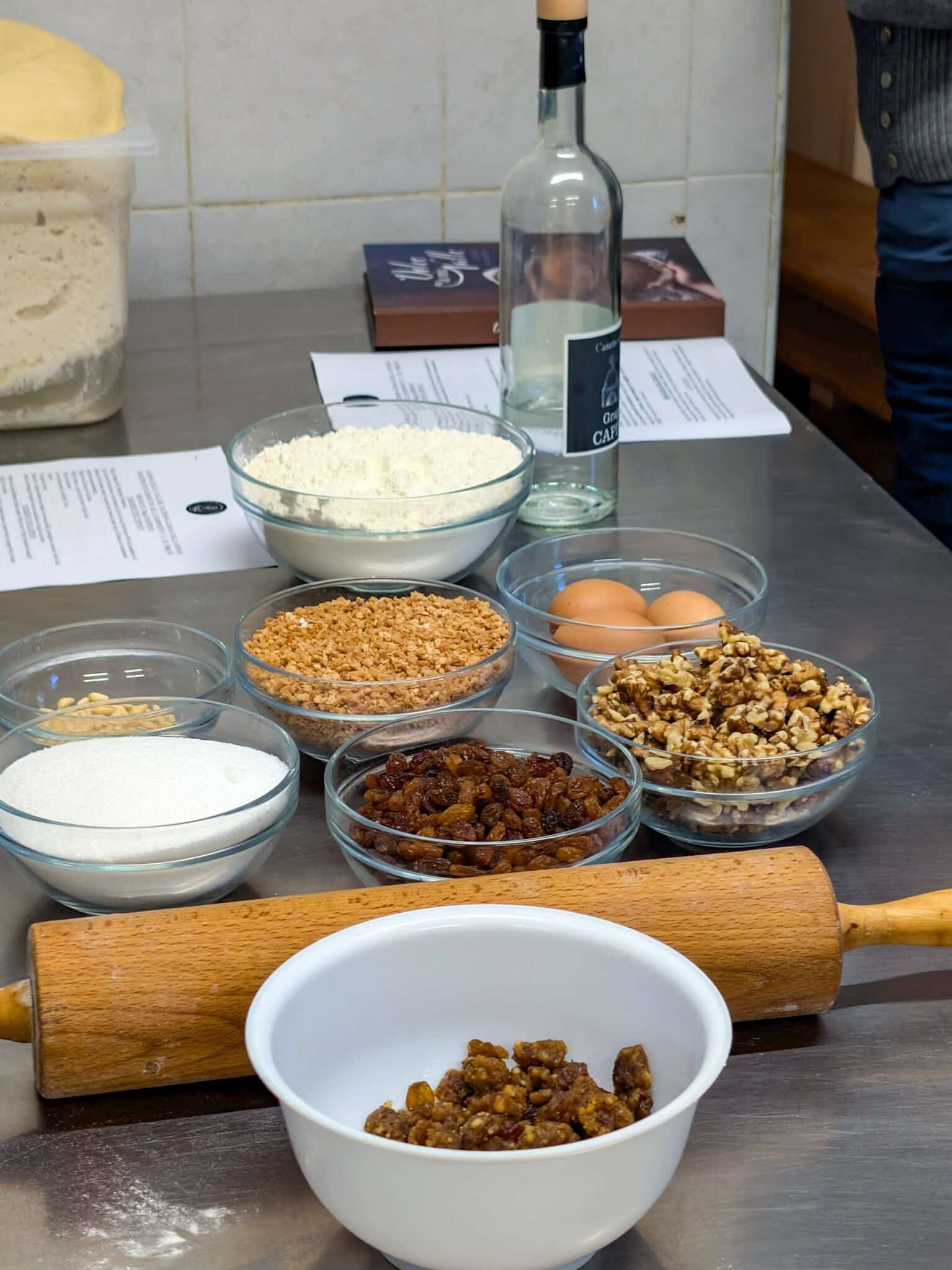 Gli ingredienti del ripieno Gli ingredienti del ripieno