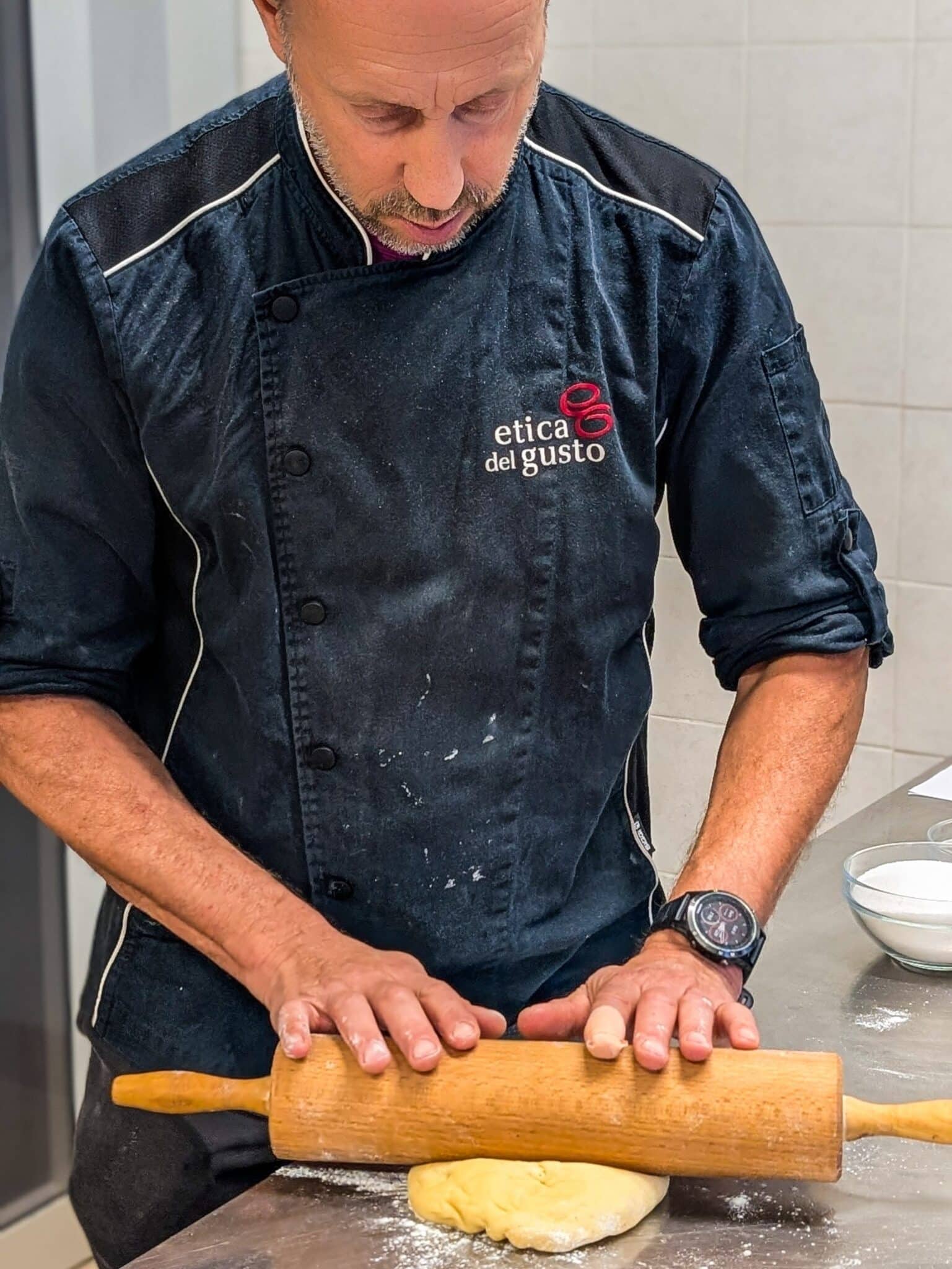 La preparazione della gubana La preparazione della gubana