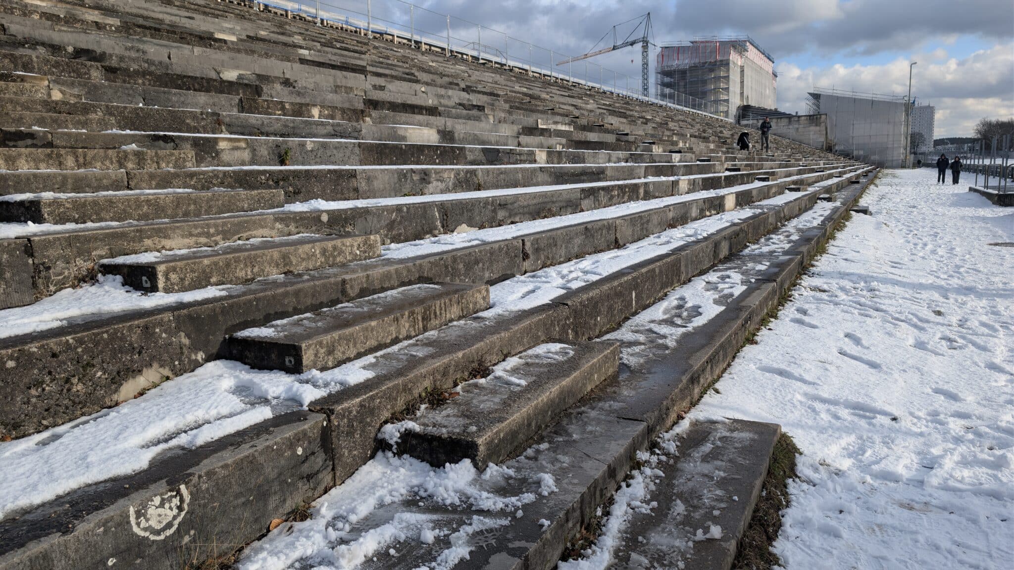 La scalinata dello Zeppelinfield La scalinata dello Zeppelinfield