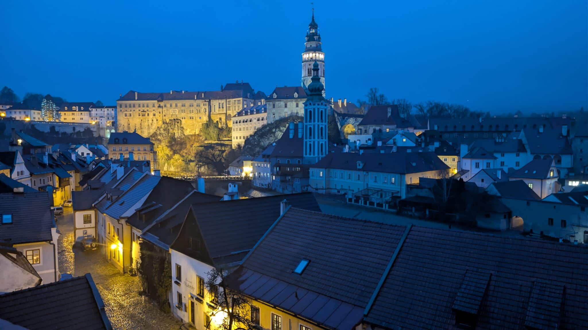 L'ora blu dal punto più panoramico L'ora blu dal punto più panoramico
