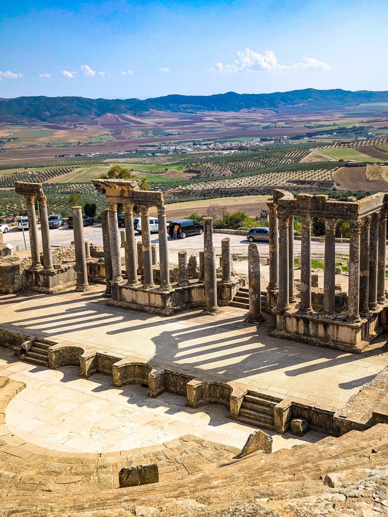 Il sito archeologico di Dougga Il sito archeologico di Dougga