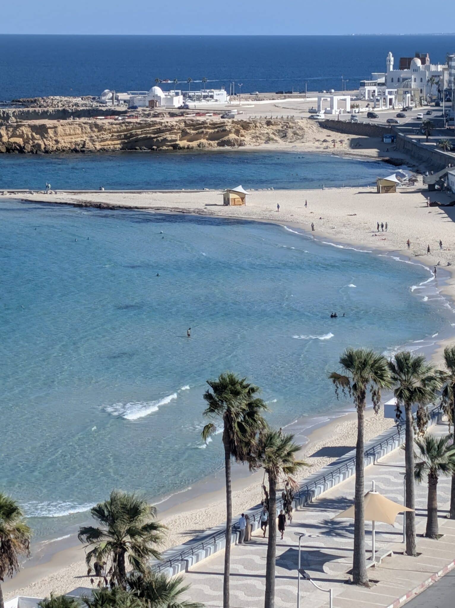 La spiaggia di Monastir La spiaggia di Monastir
