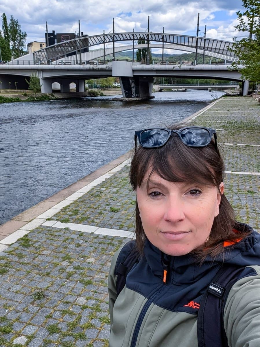 Il ponte sull'Ibar a Mitrovica Il ponte sull'Ibar a Mitrovica