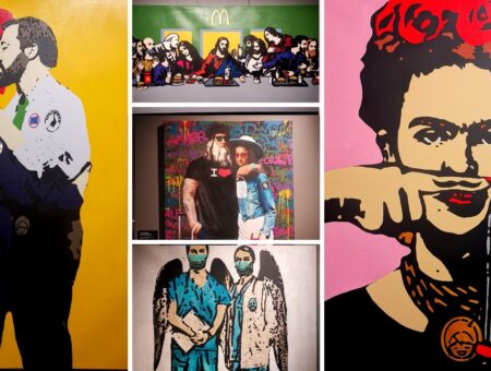 Street art Neo Pop a Milano: la prima mostra di TvBoy in un museo