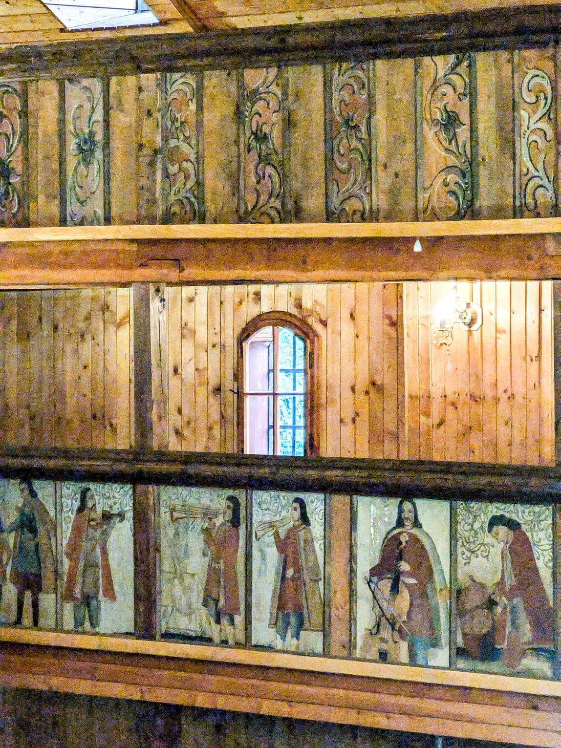 I parapetti dipinti della Chiesa di Svätý Kríž