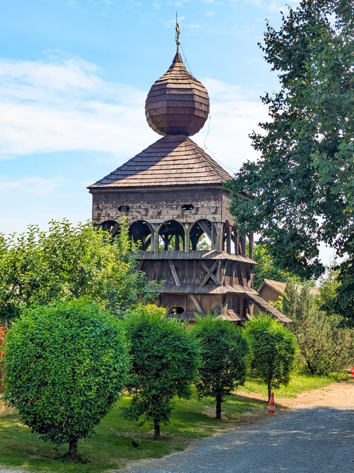 Il campanile della Chiesa di Hronsek