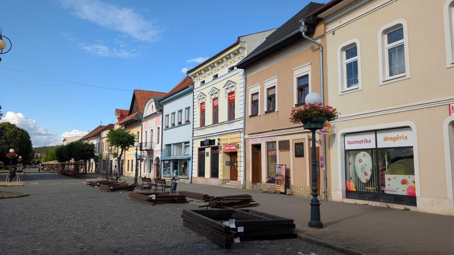 Il centro storico di Kežmarok Il centro storico di Kežmarok