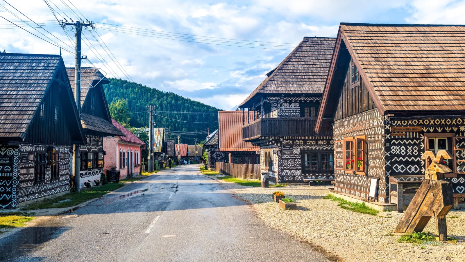 Il villaggio di Čičmany Il villaggio di Čičmany