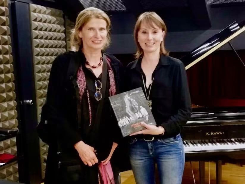 Con Monika Bulaj al Festival del Coraggio