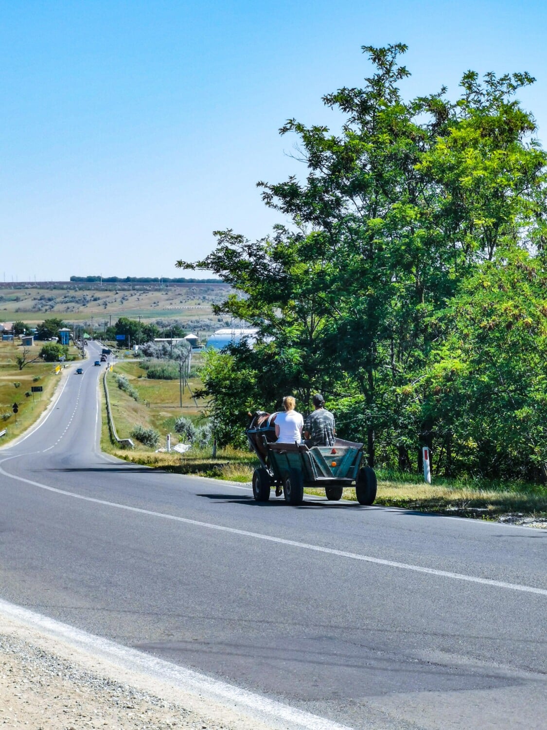 On the road in Gaugazia